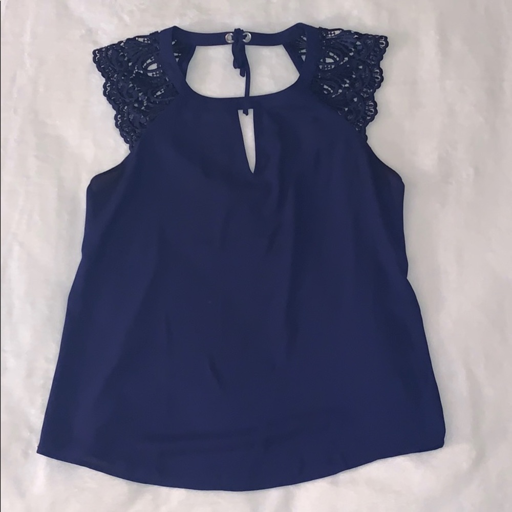 Navy Blouse